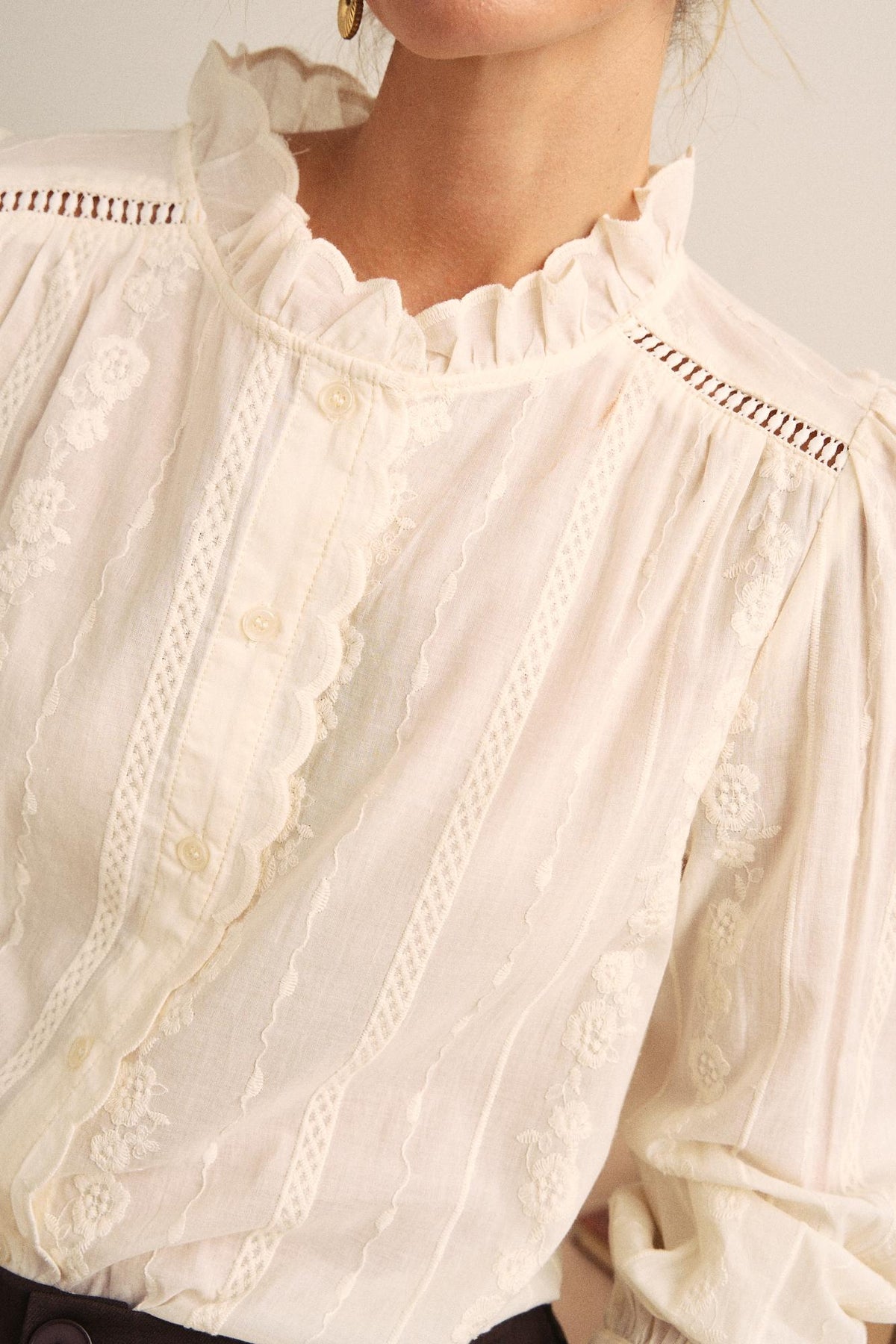 Camisa Bordado Solmira