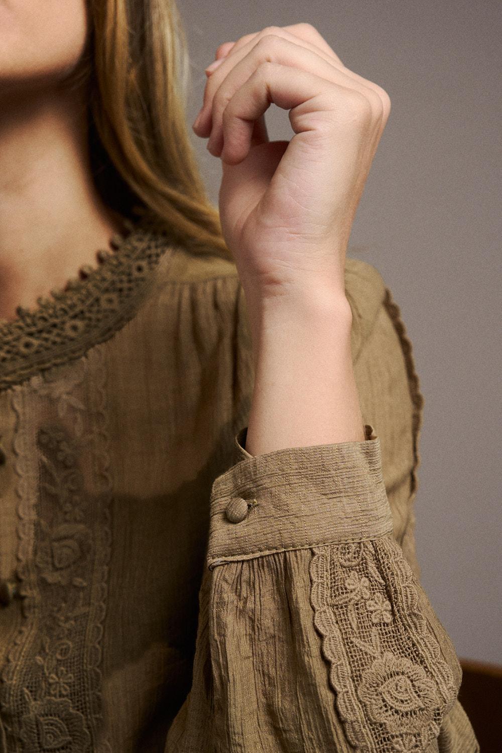 Camisa Puntilla Léonie