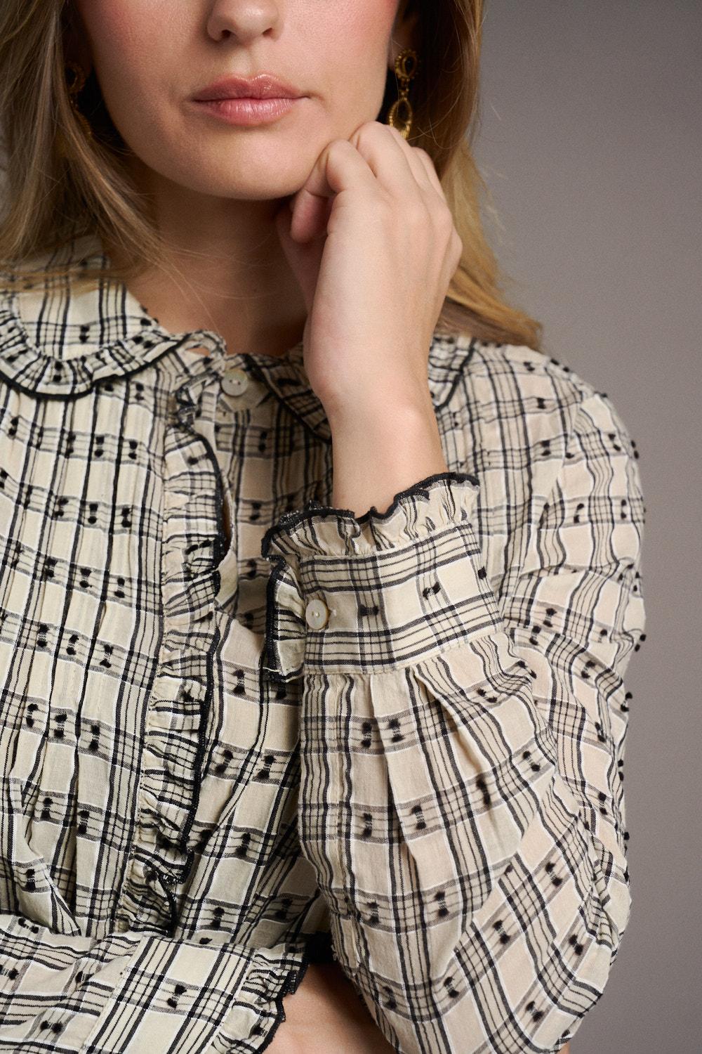 Blusa Cuadros Julia