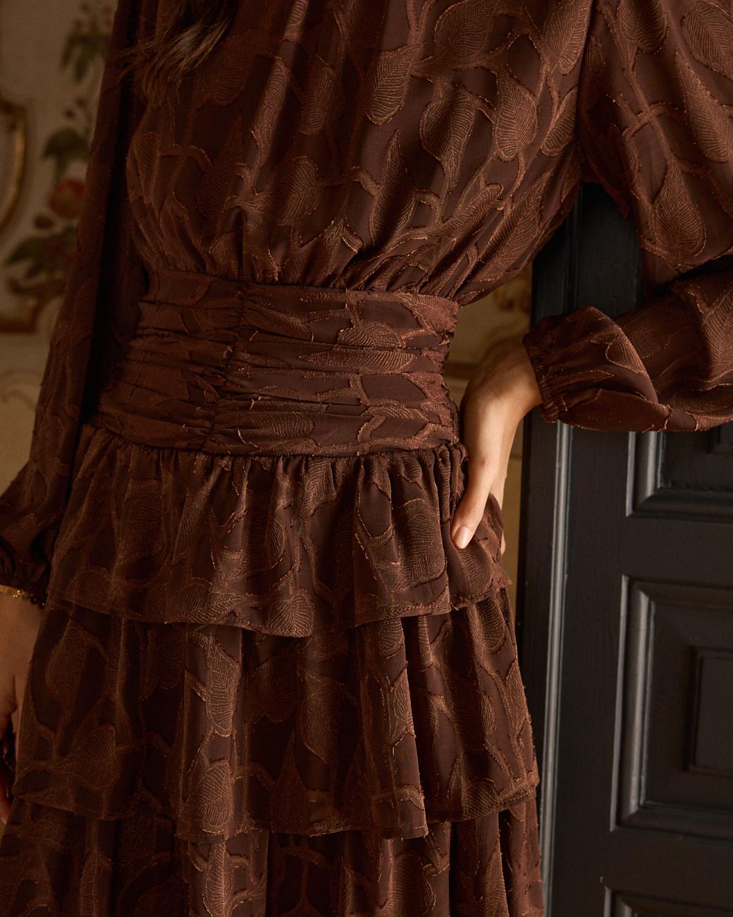 Vestido Cuello Alto Marian