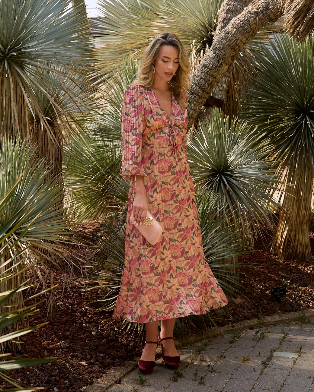 Vestido Largo Flora