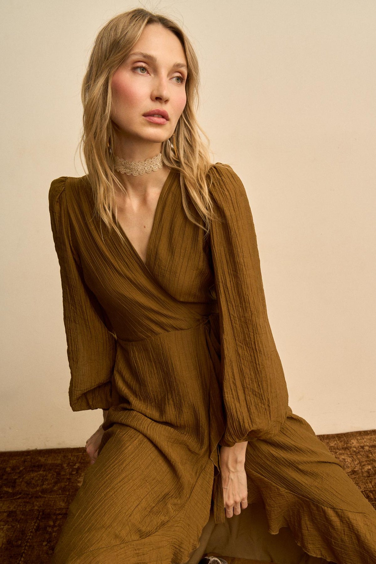 Vestido Bajo Escote Silvia