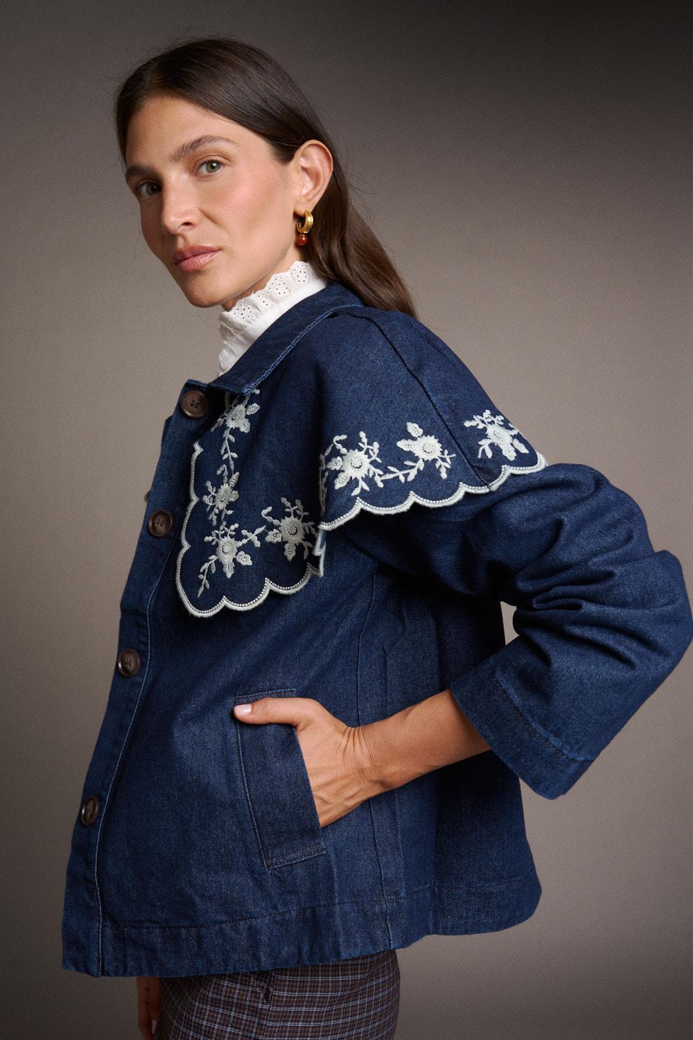 Sobrecamisa Bordado Vivienne