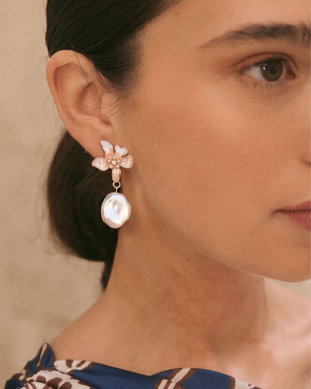 Pendientes Flor Tiziana