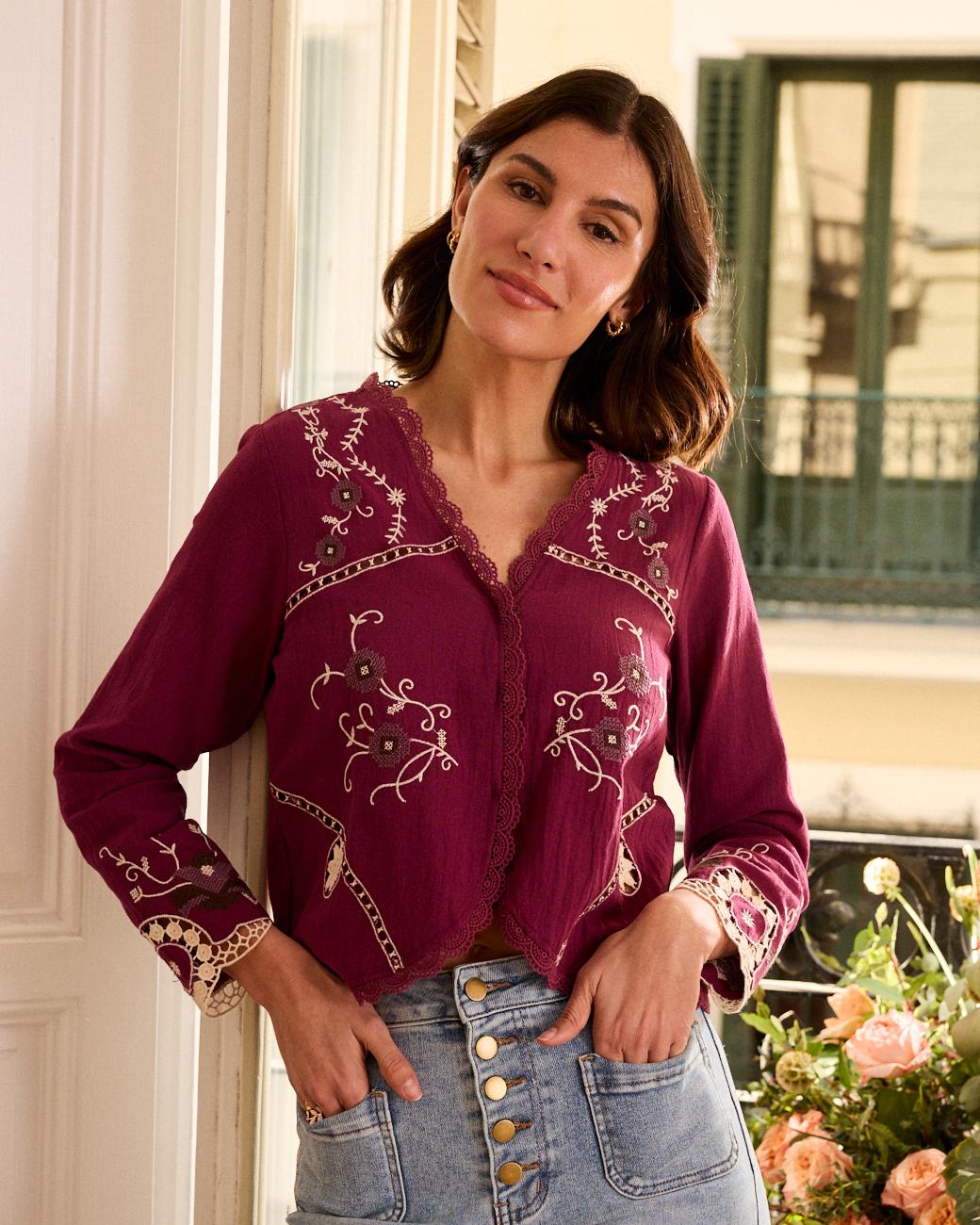 Camisa Buganvilla Mabel