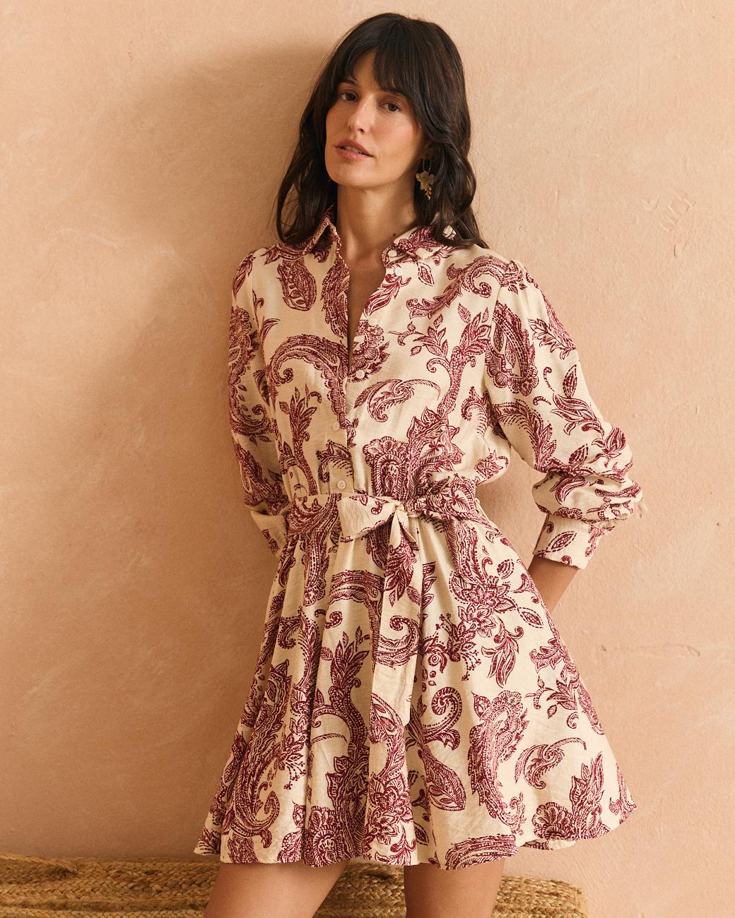 Vestido Corto Cerise