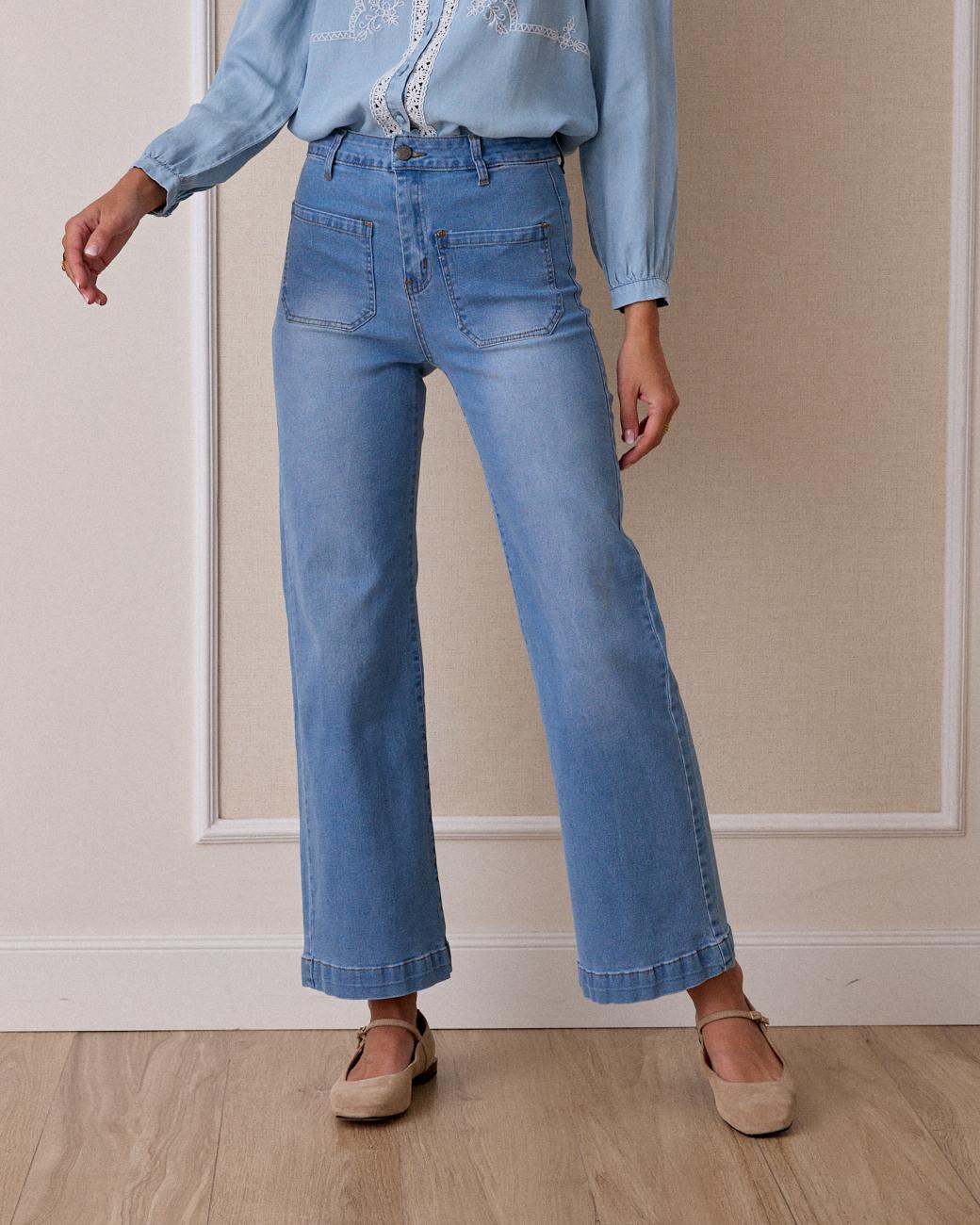 Pantalón Vaquero Bolsillos Yola