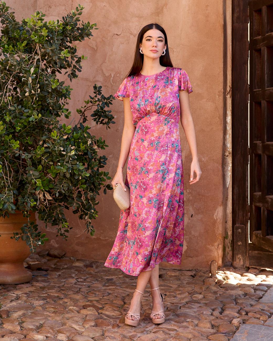 Vestido Estampado Delfina