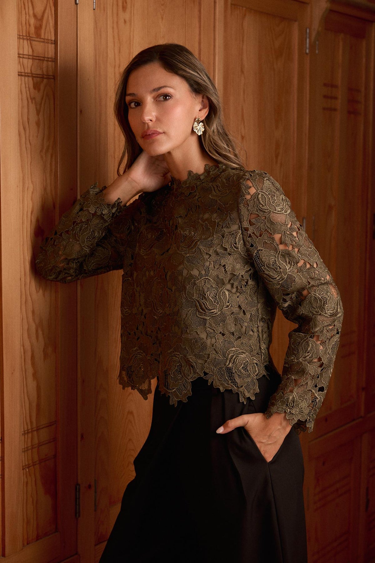 Blusa Encaje Kala