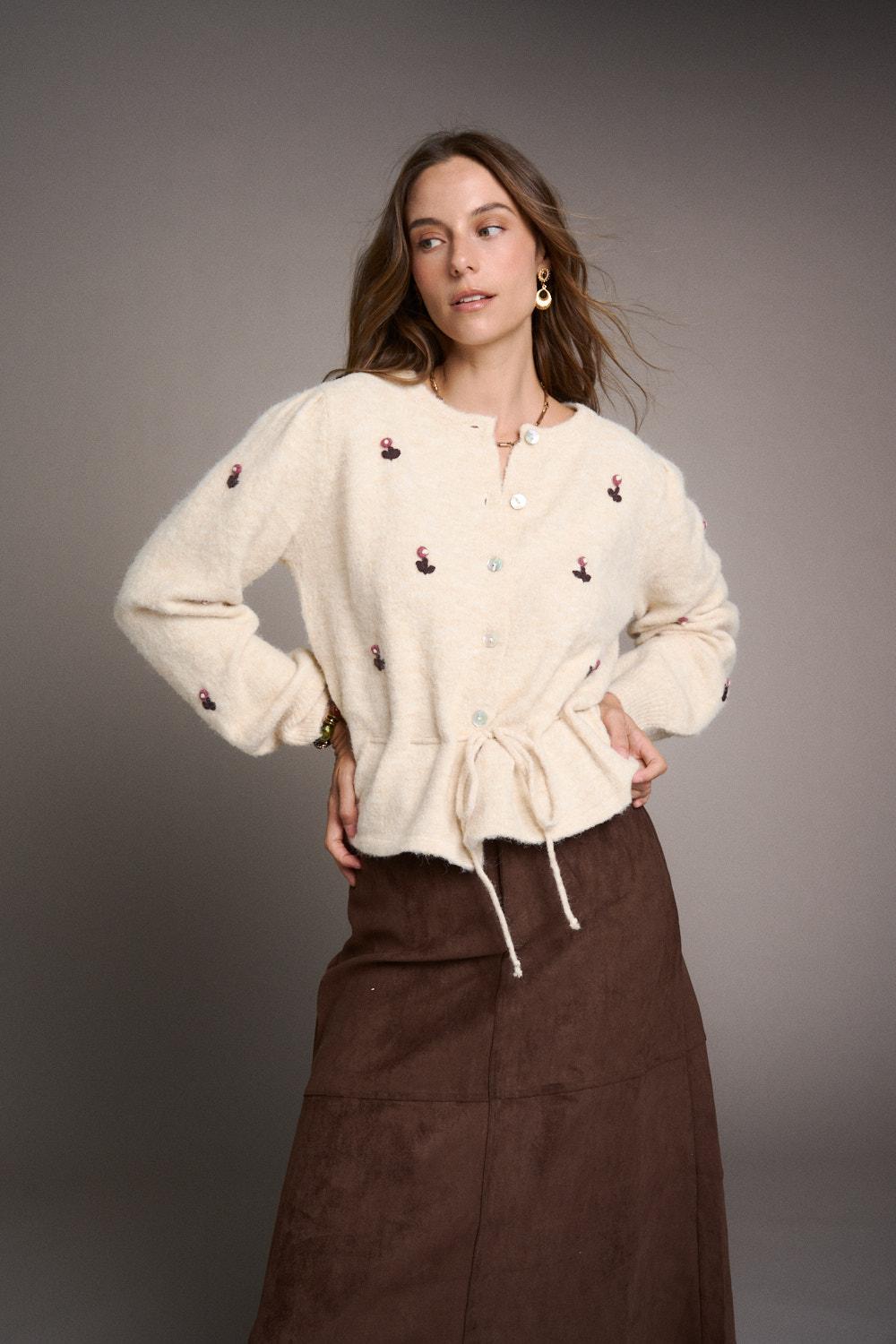 Cárdigan Floral Elarda
