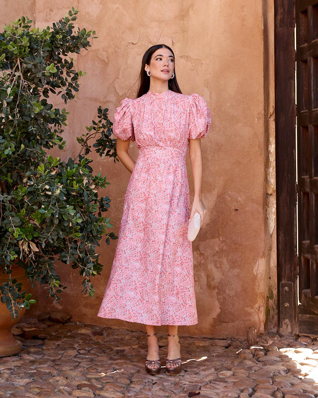 Vestido Hojas Sintra