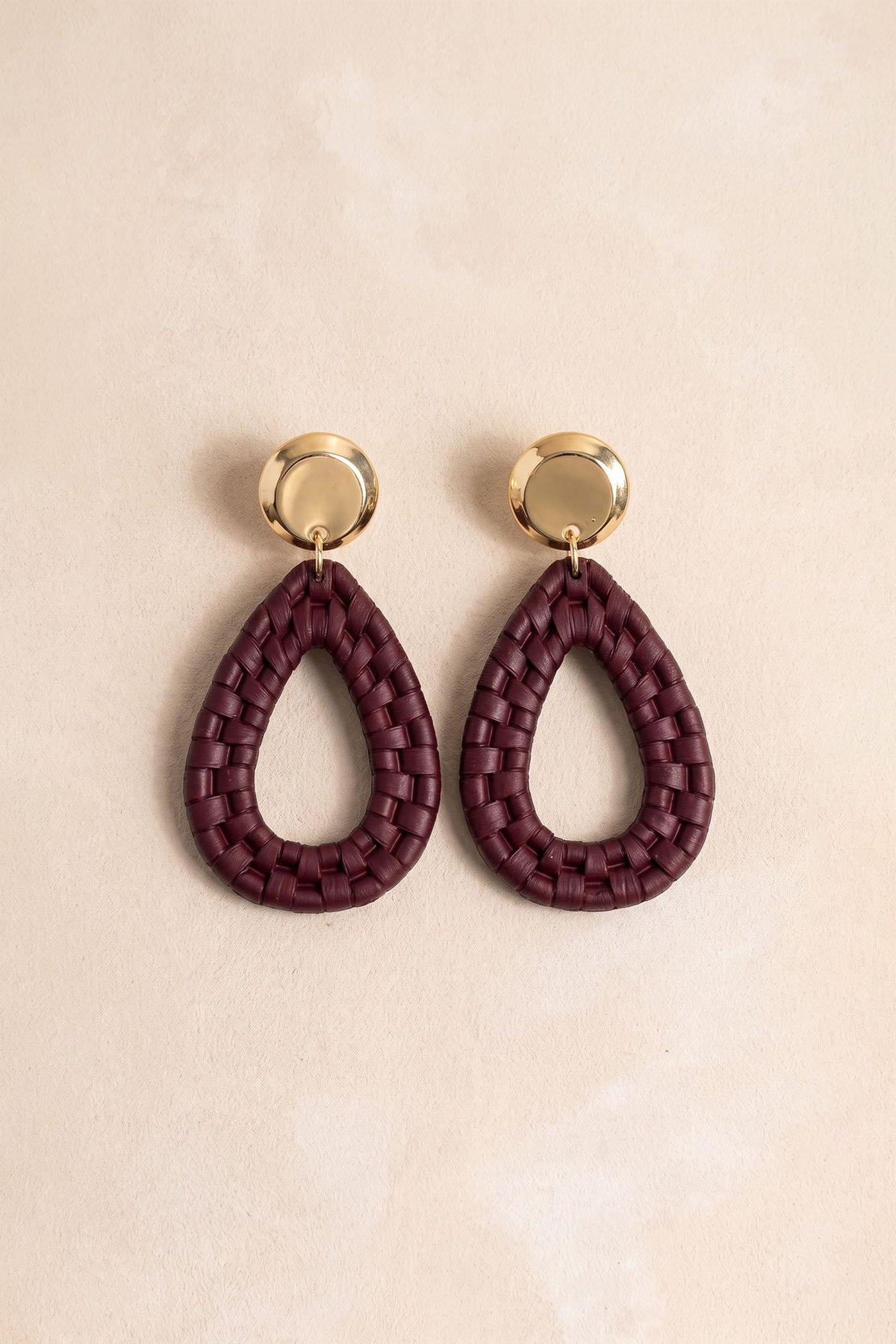 Pendientes Gota Trenzada Eloísa