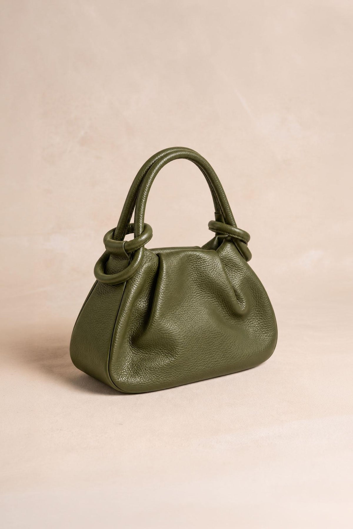 Bolso Piel Fruncido Paulina
