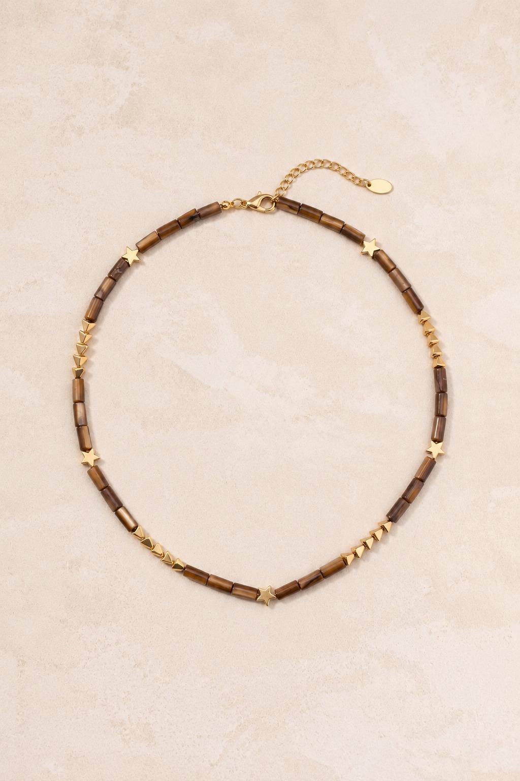 Collar Cuentas Bicolor Otilia