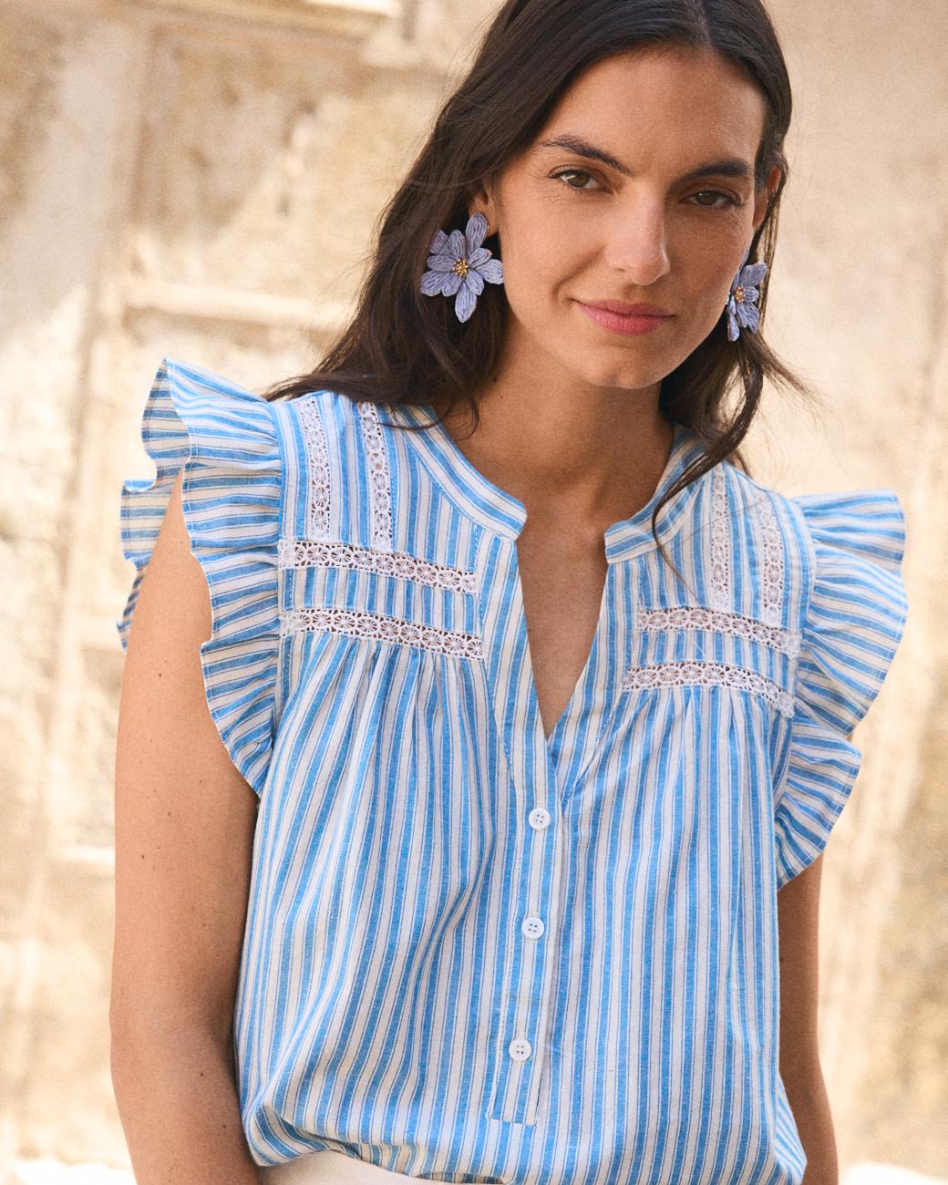 Camisa Volante Lusiana