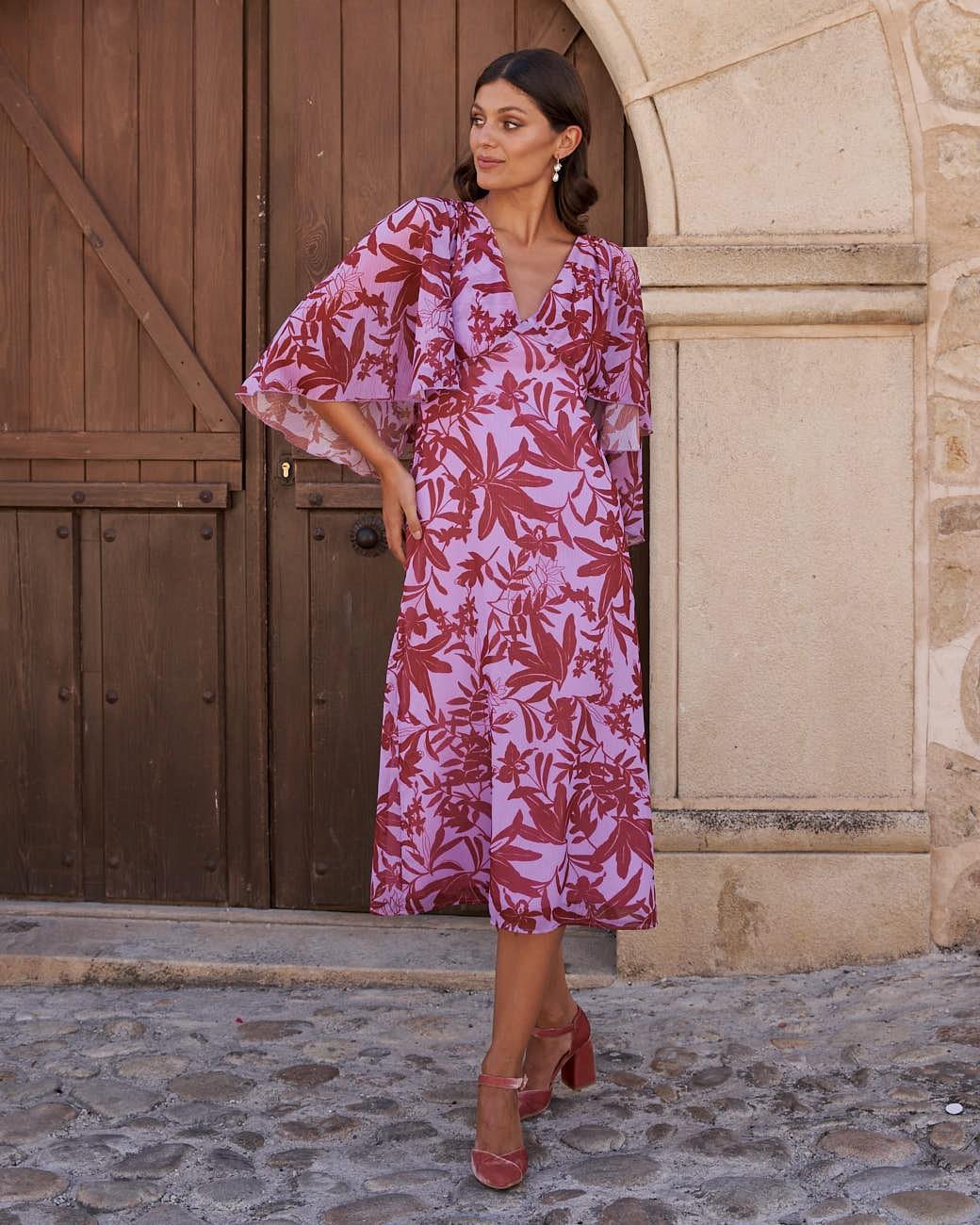 Vestido Capa Cinzi
