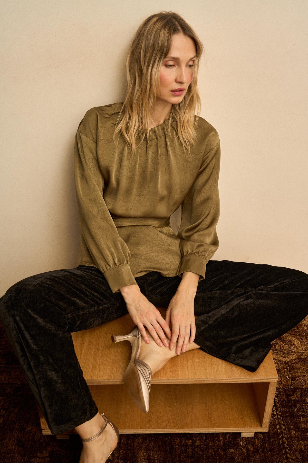 Blusa Fruncida Ondine