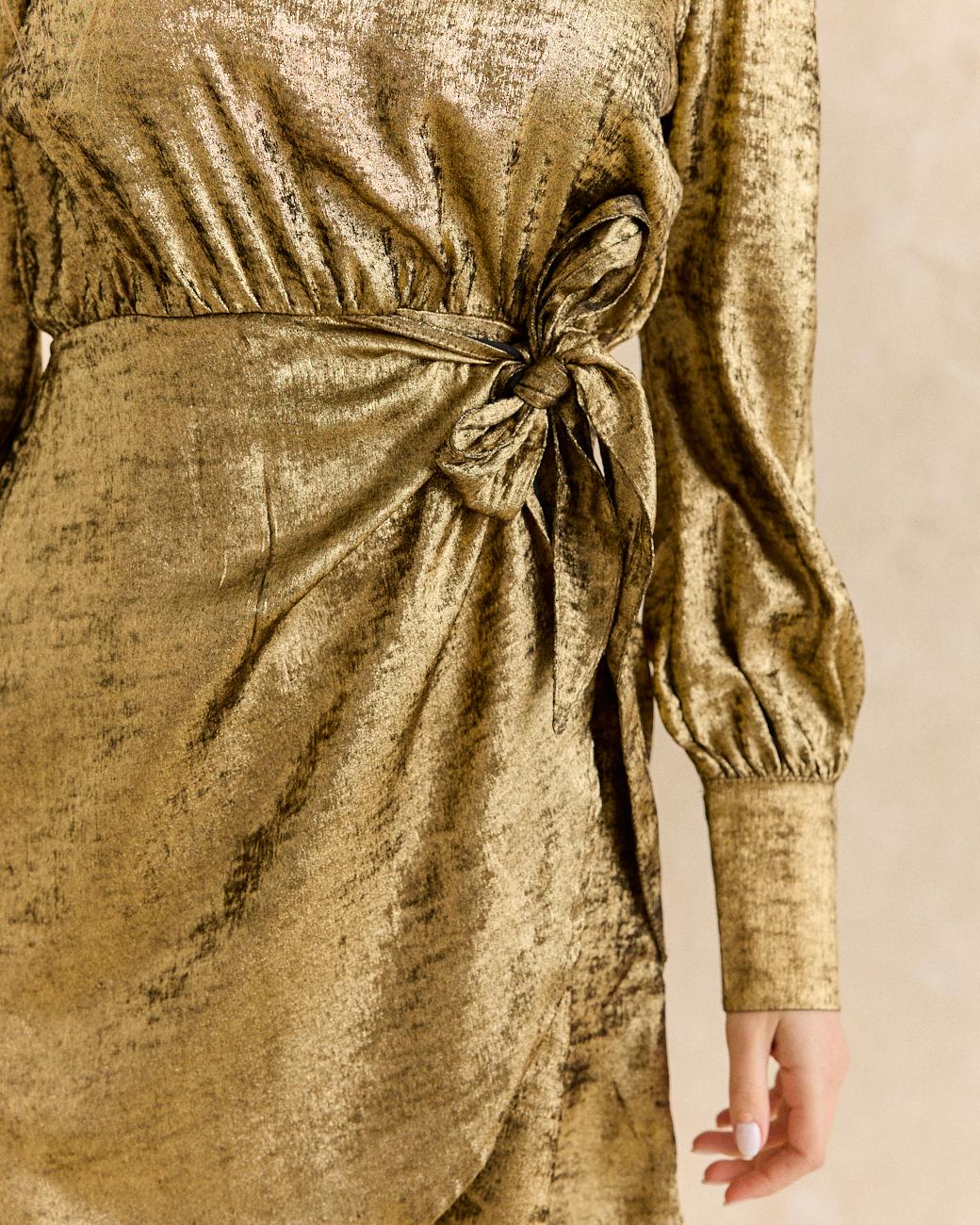 Vestido Dorado Melisa