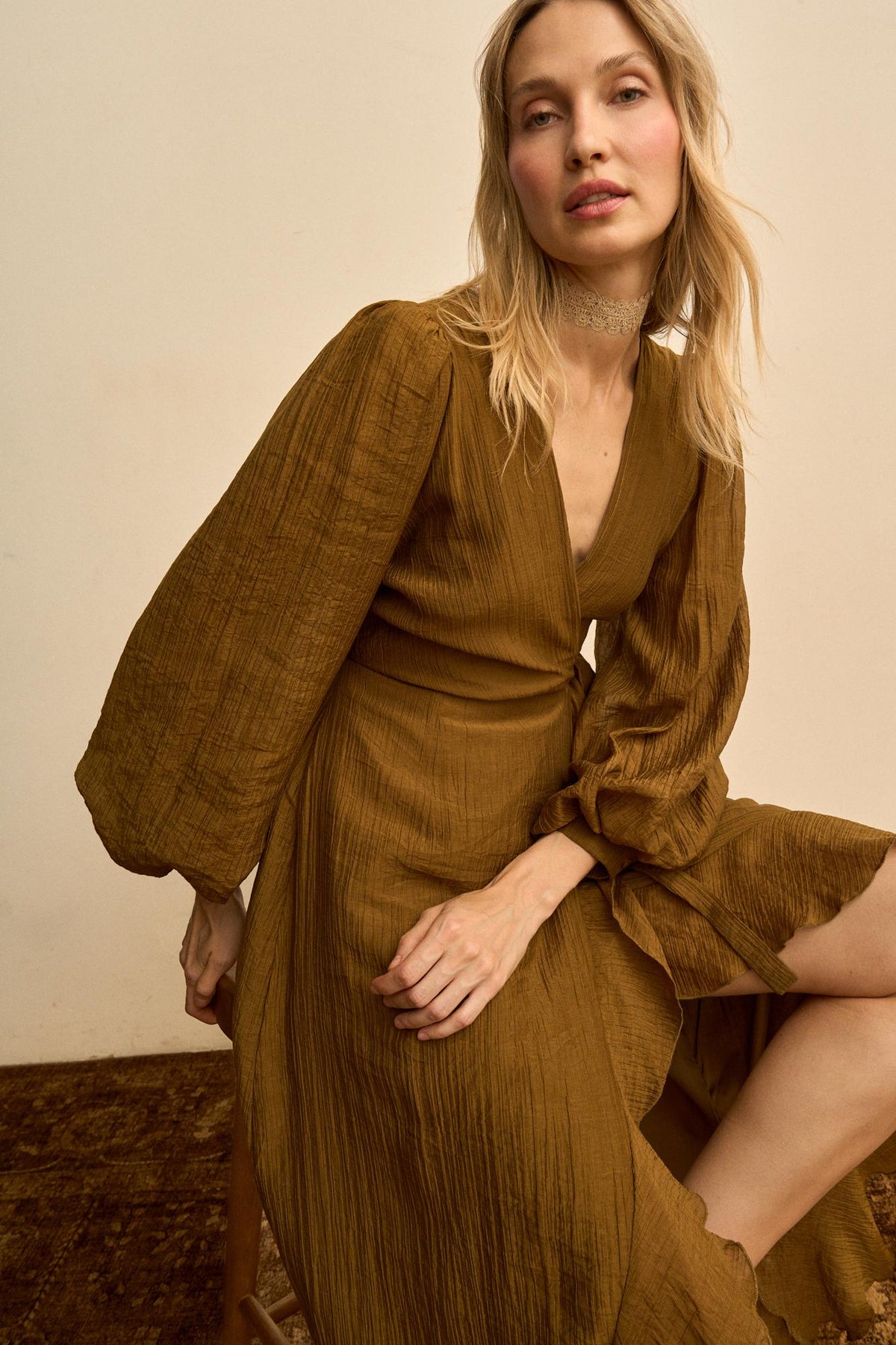 Vestido Bajo Escote Silvia