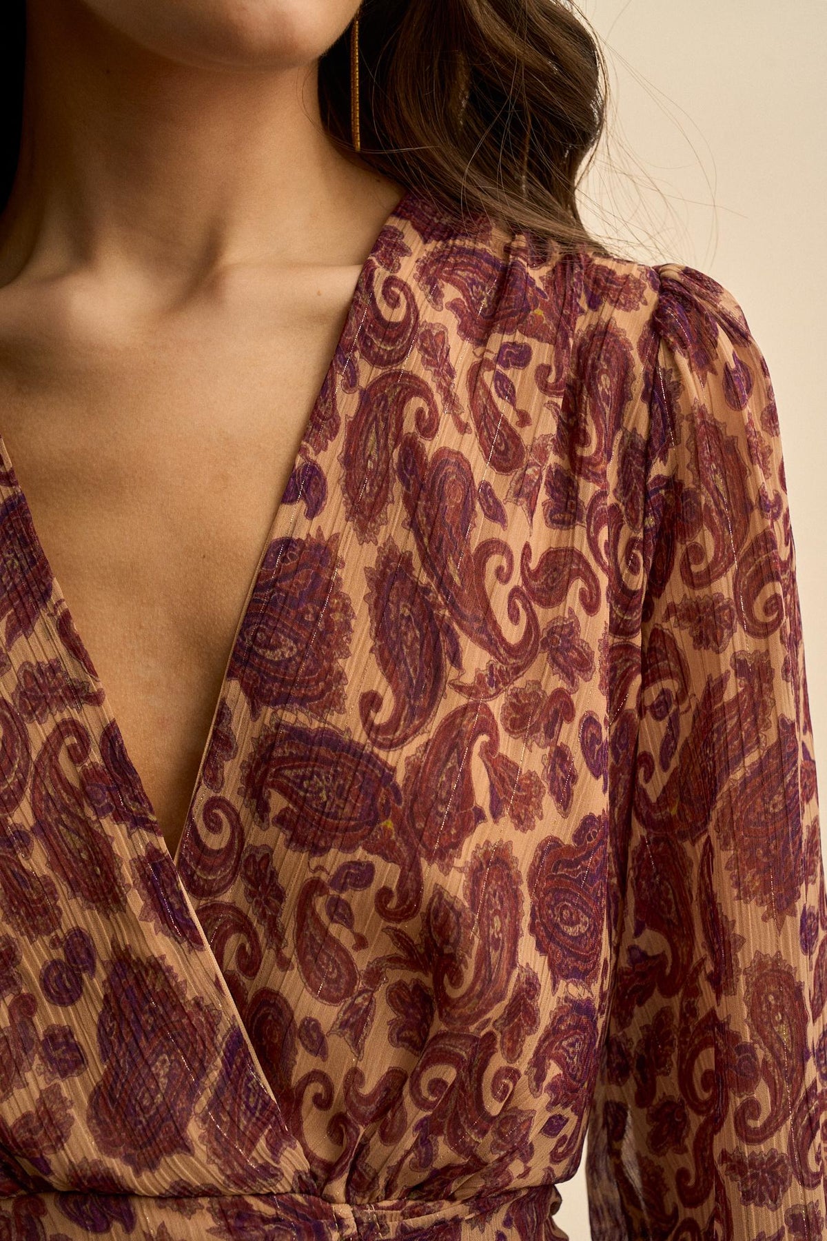 Vestido Corto Estampado Isaline