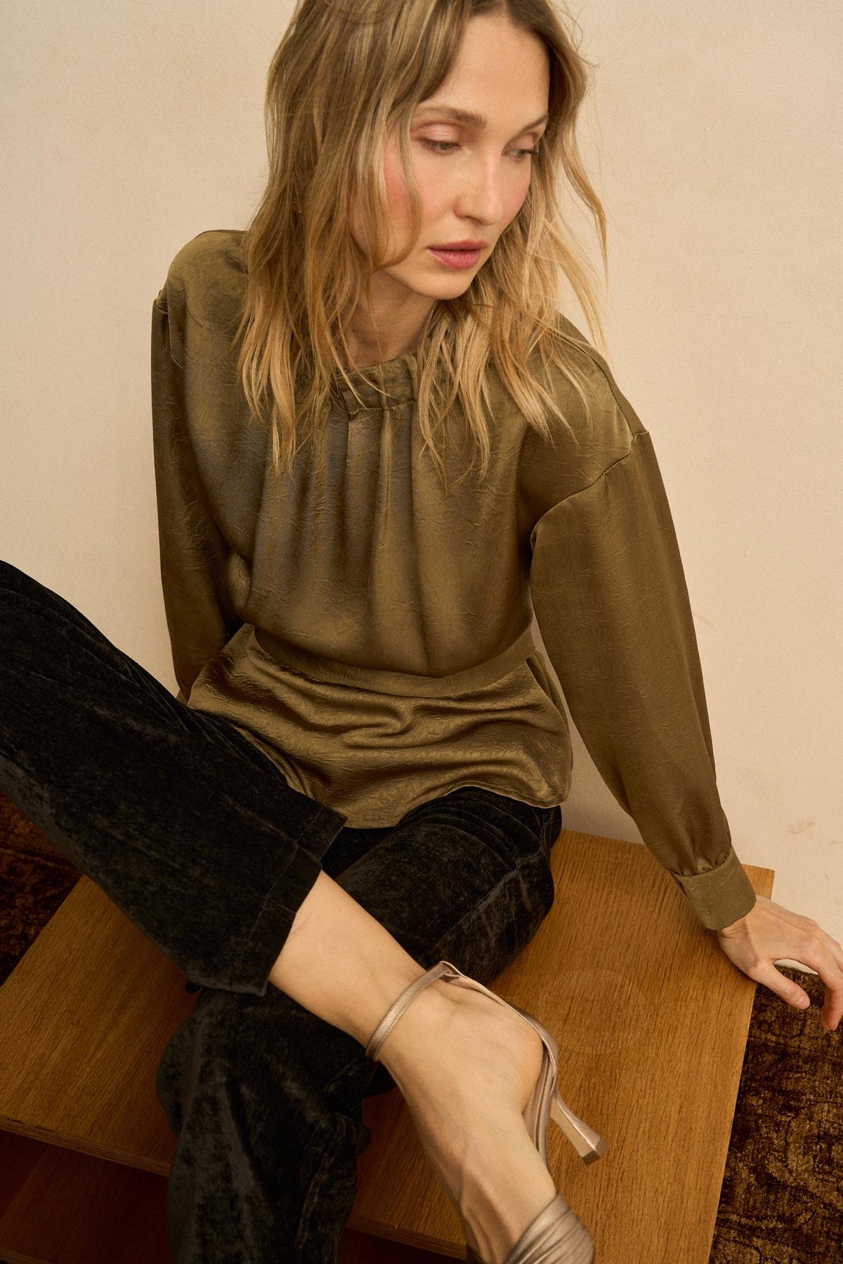 Blusa Fruncida Ondine