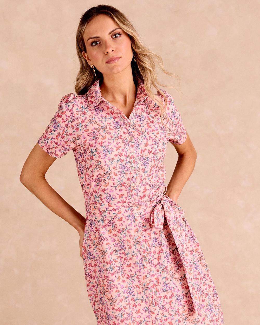 Vestido Corto Flores Lala