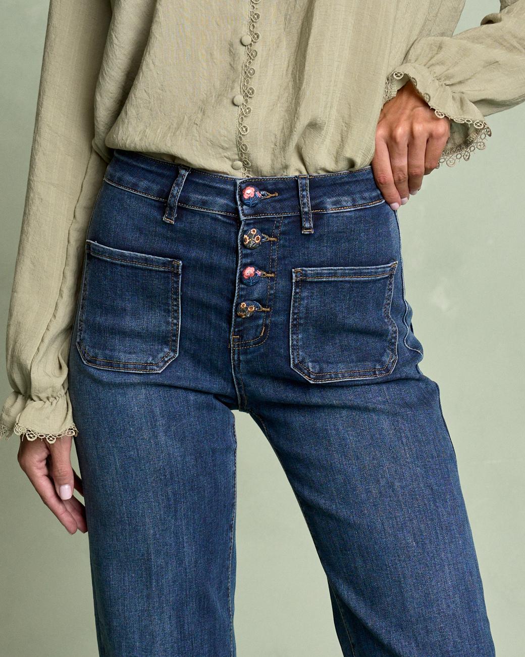 Pantalón Vaquero Bolsillos Esnal