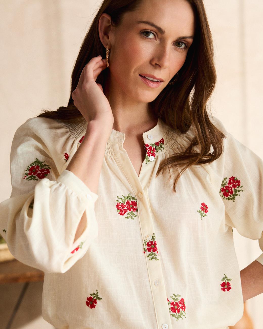 Camisa Flor Antía
