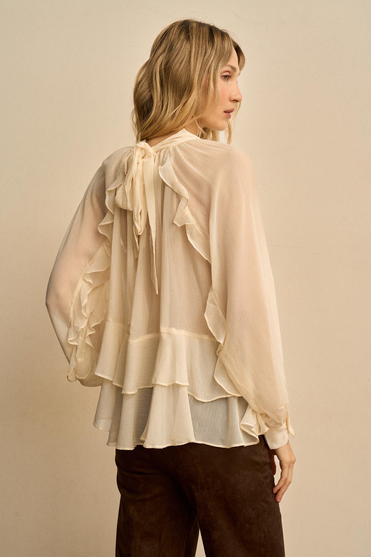 Blusa Volantes Elianeve
