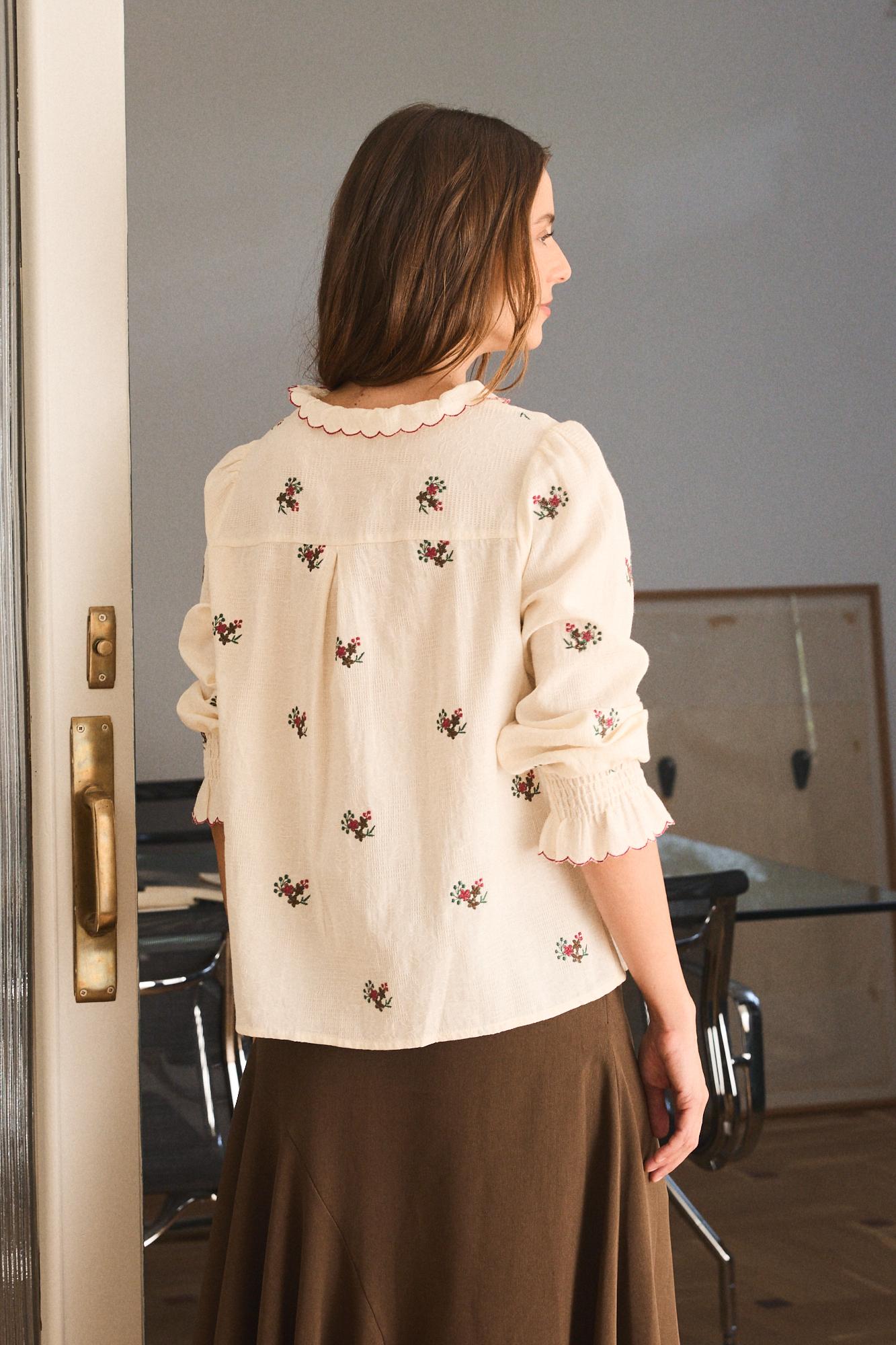 Camisa Flores Halo