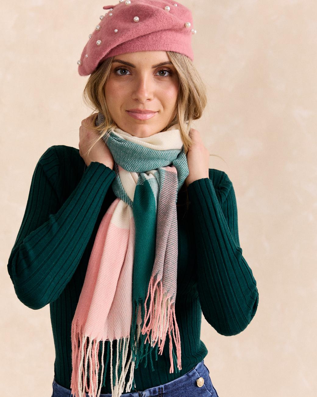 Gorro Perlas Rosi