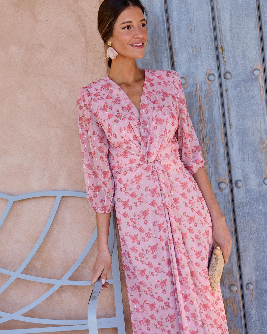 Vestido Escote Coppet