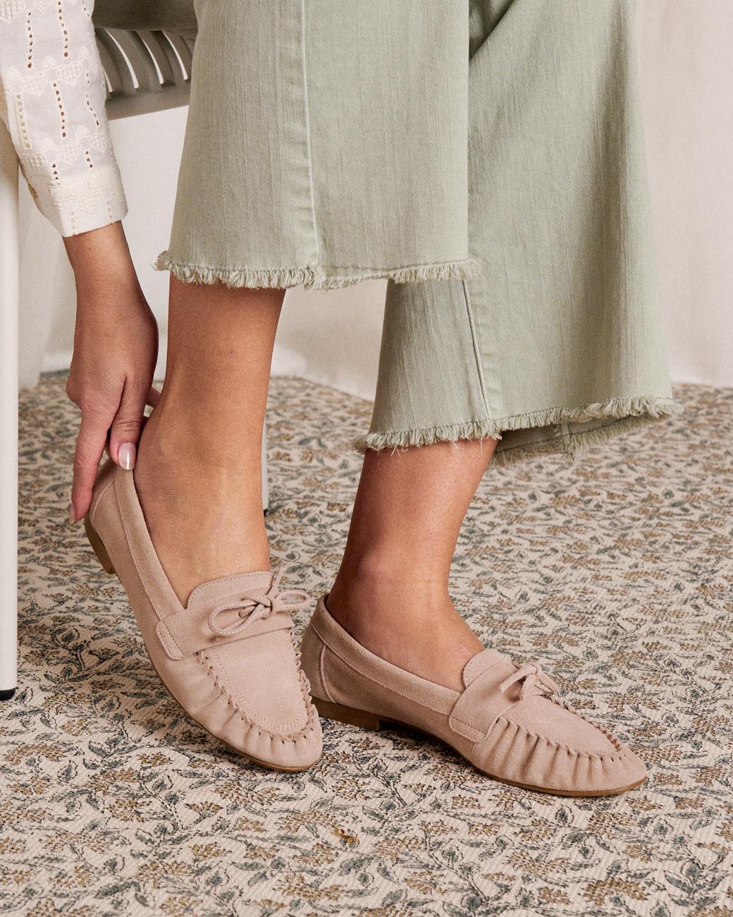 Mocasín Beige Bruna