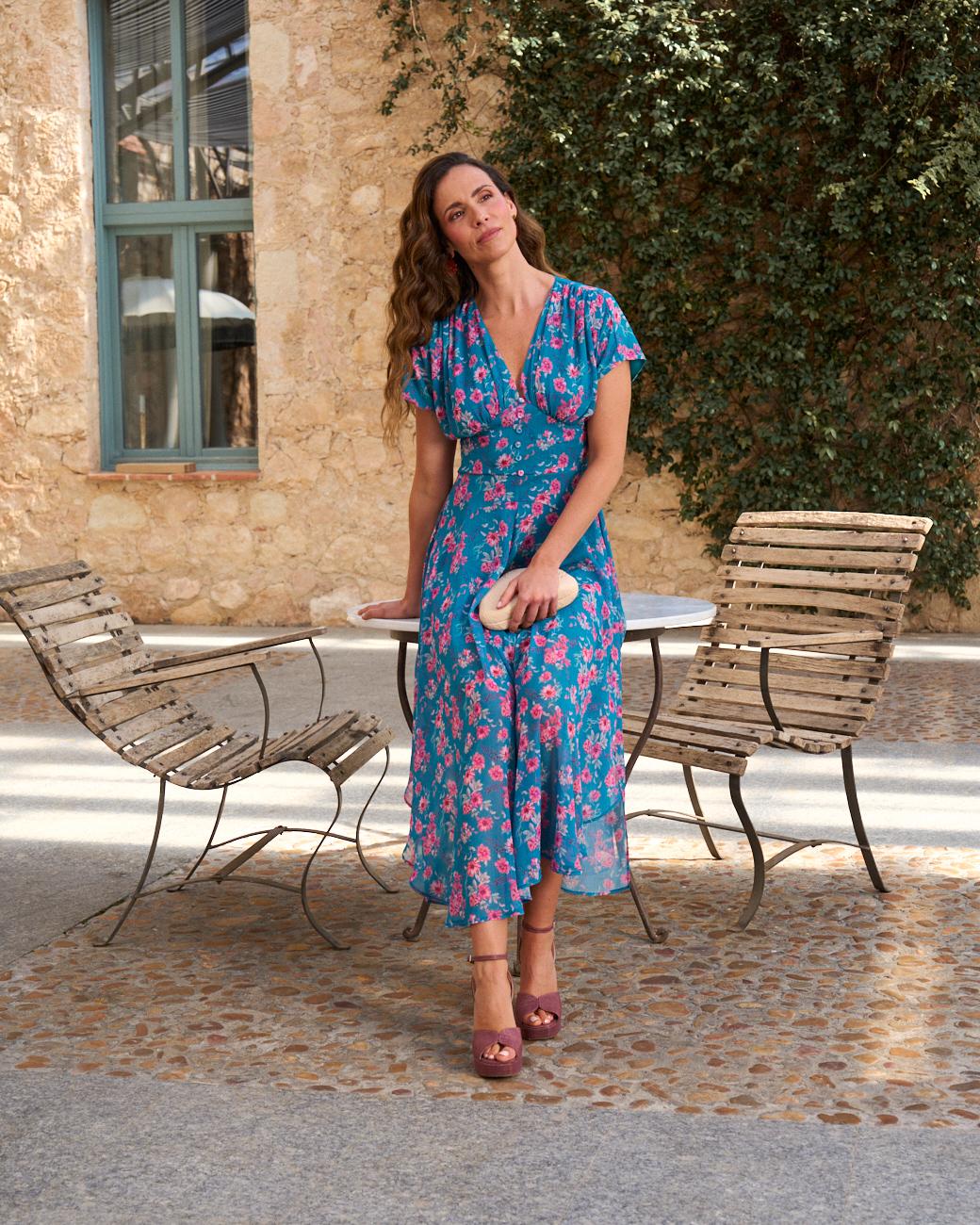 Vestido Flores Tiana