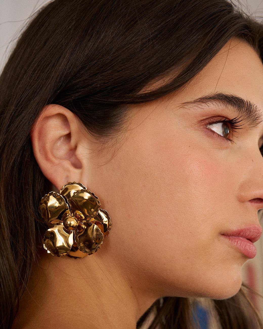 Pendientes Flor Basil