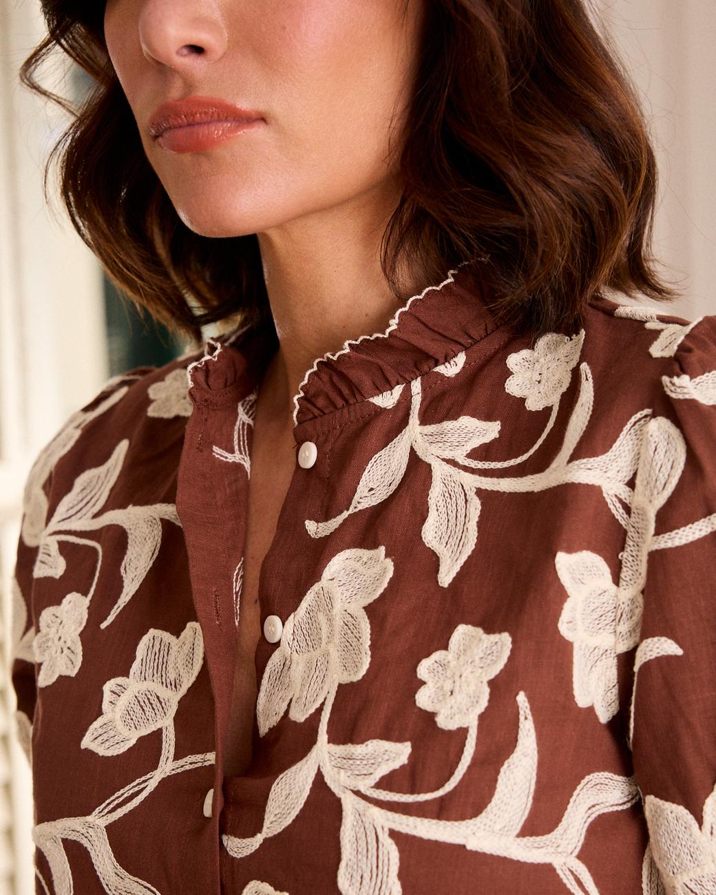 Blusa Bordado Merce