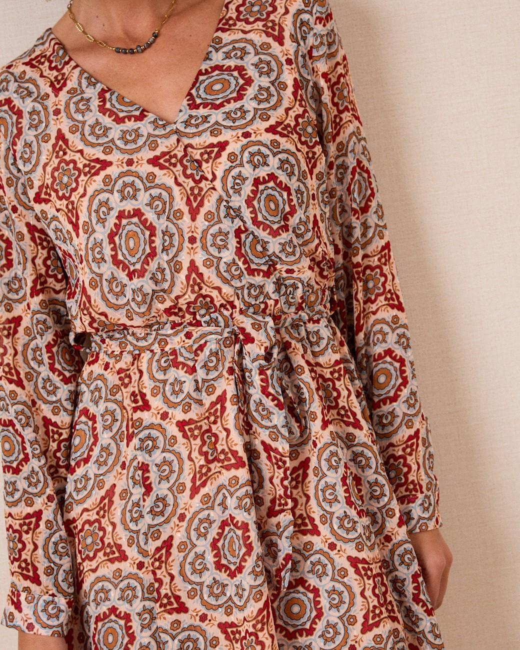 Vestido Corto Girasol