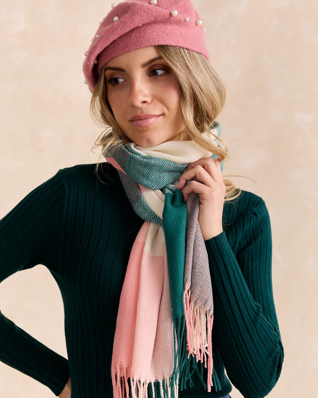 Gorro Perlas Rosi