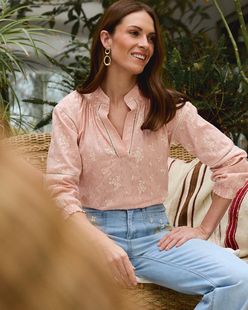 Camisa Bordado Leandra