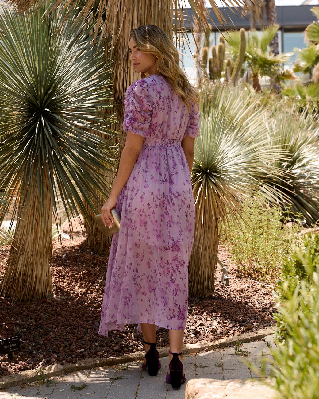 Vestido Largo Volani