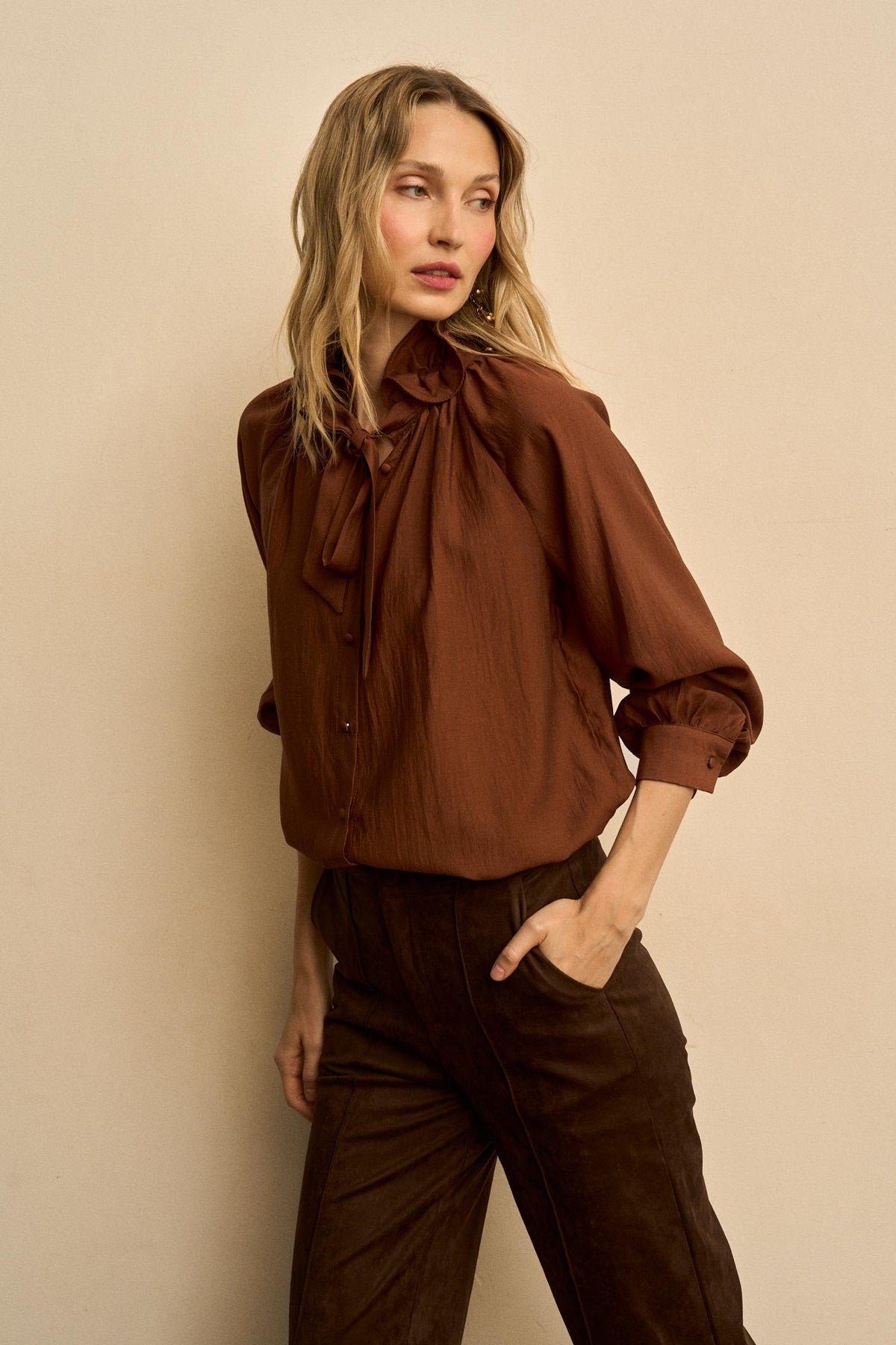 Blusa Lazada Séverine