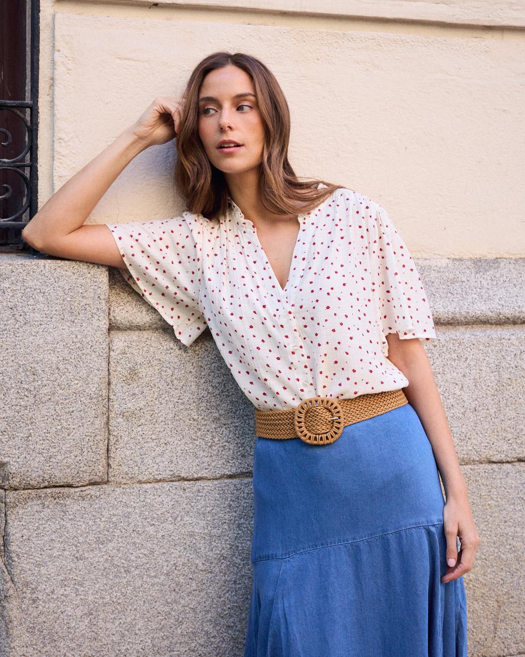 Camisa Flores Belly