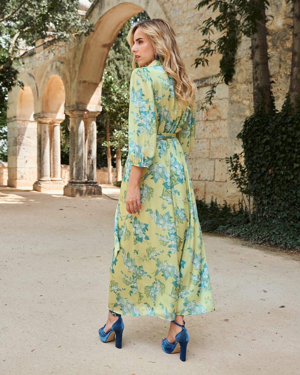 Vestido Flores Plenia
