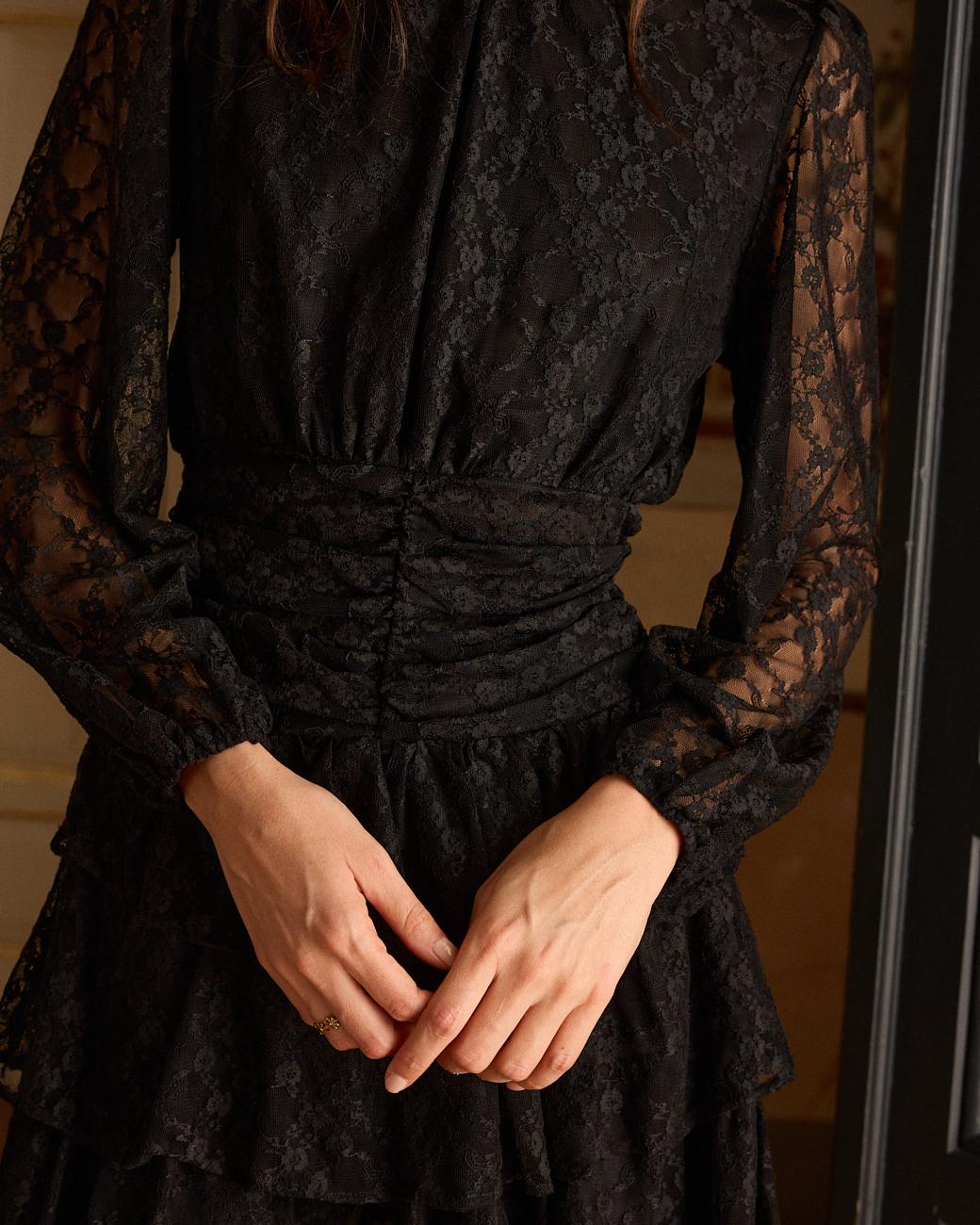 Vestido Corto Volantes Livia