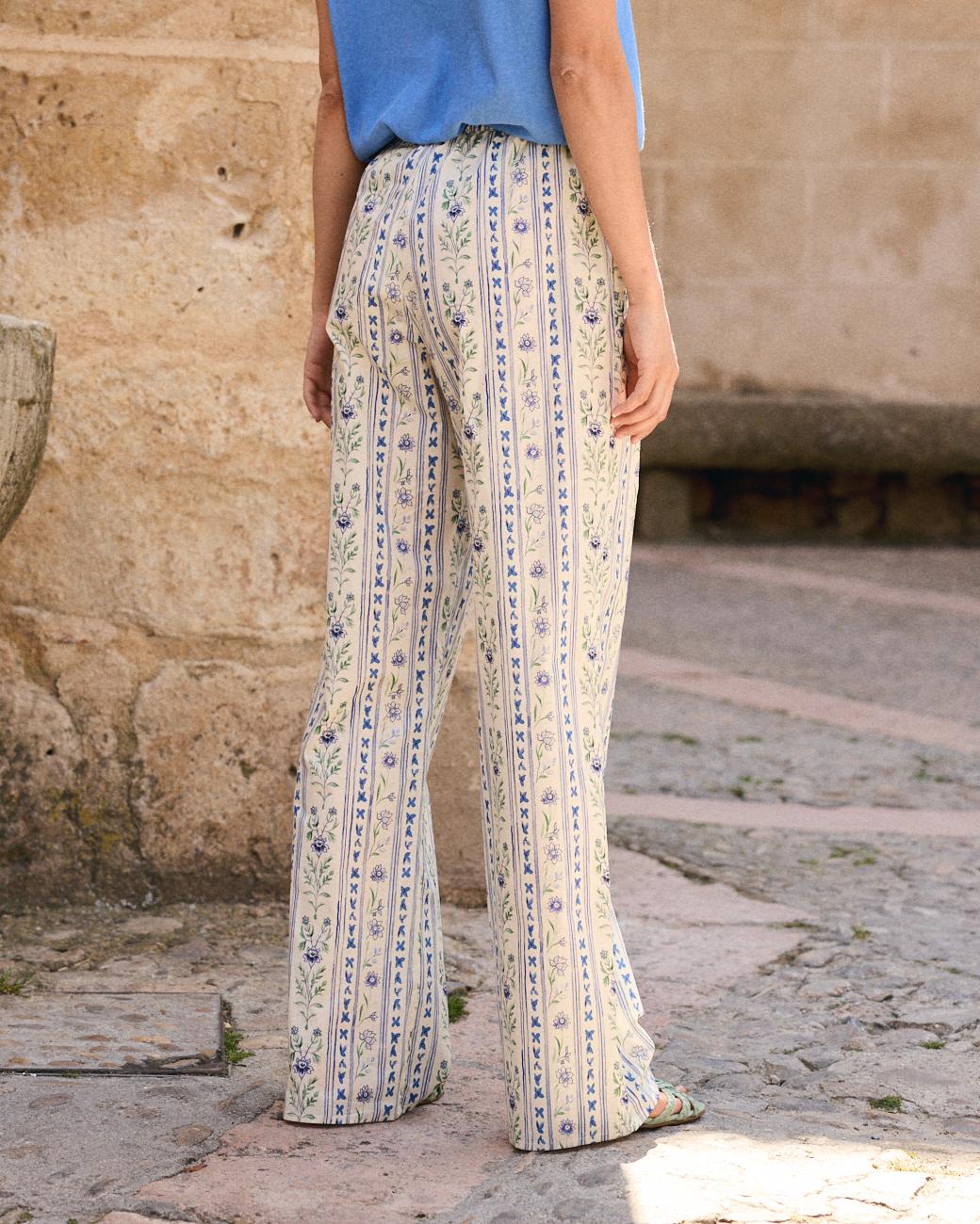 Pantalón Flores Elodi