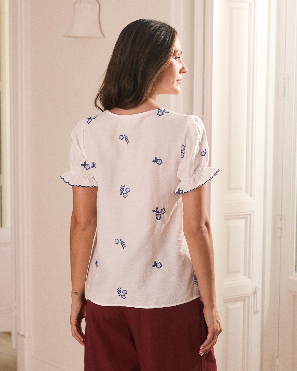 Camisa Bordado Gaia