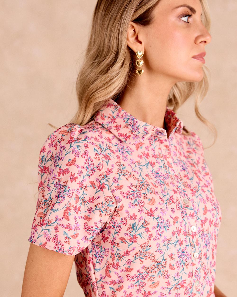 Vestido Corto Flores Lala