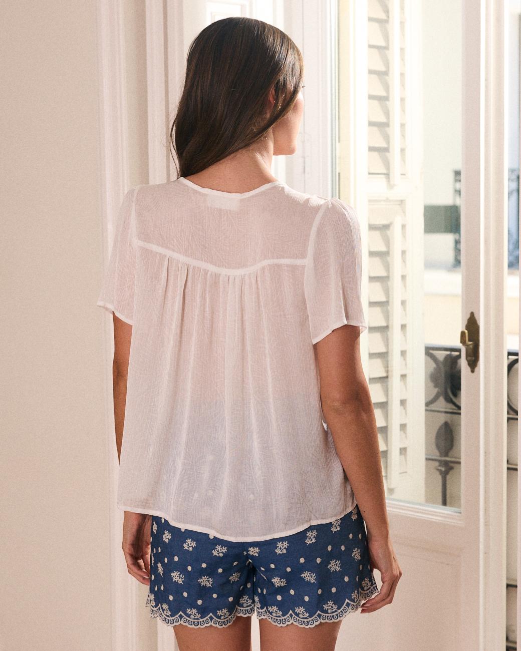 Blusa Blanca Carmina