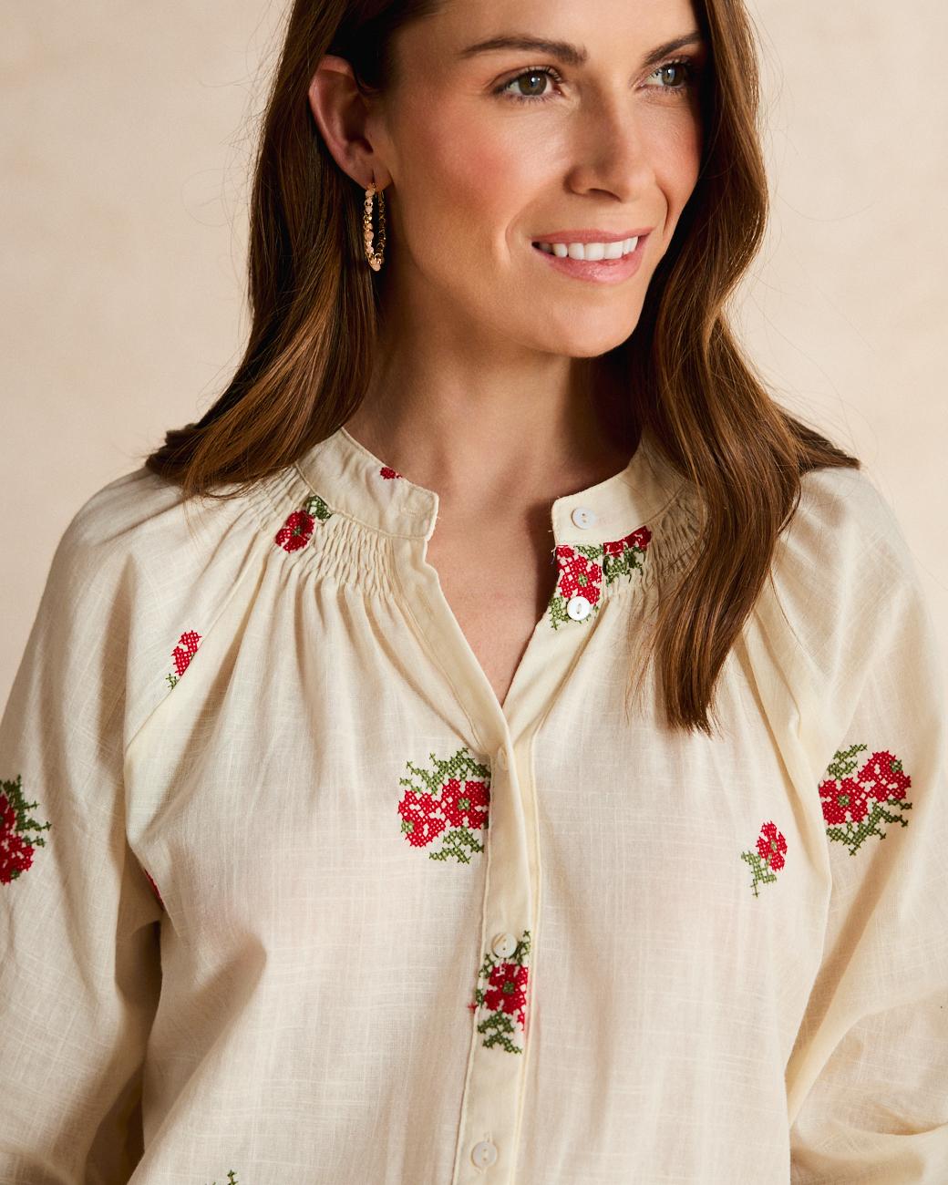 Camisa Flor Antía