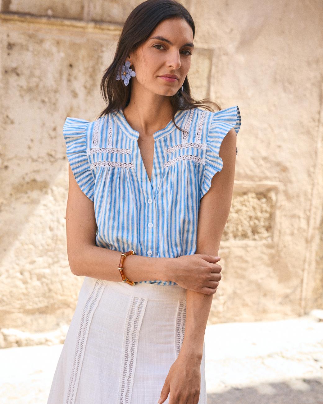 Camisa Volante Lusiana